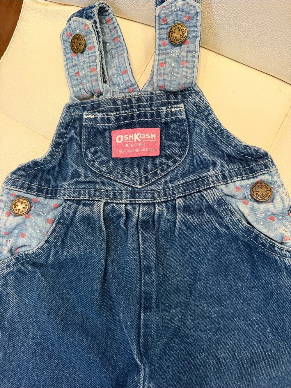 🚼🚼🚼3 for 12$🚼🚼🚼OshKosh B'gosh Denim Overalls/Sock Bundle-3/6 months